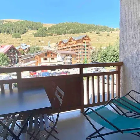 Centre Station Les Deux-alpes - Appart 35 M2 - 2ch - 4a6pers - Balcon - Parking - Front De Neige Les Deux Alpes